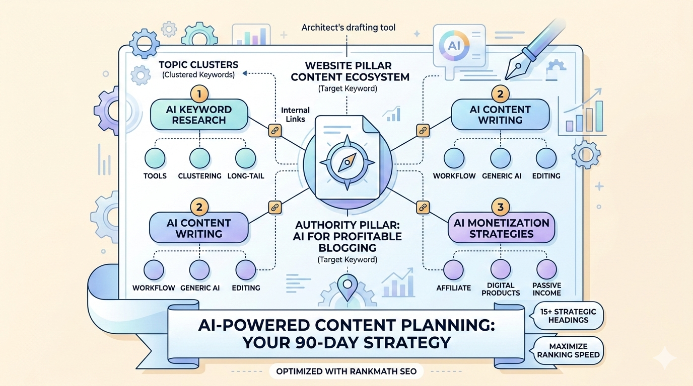 A 90-day roadmap for AI-powered content planning and SEO topic clusters